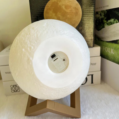Paquete de materiales pintados a mano para luz de luna del Día del Niño, actividades para padres e hijos, luz de noche del planeta