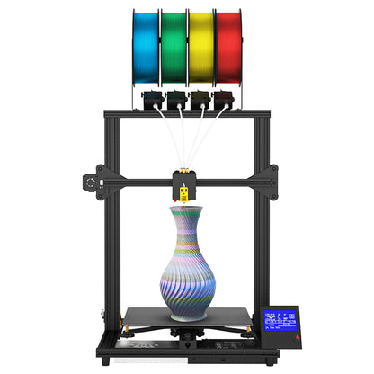 Zonestar Z8PM4 Pro 4 Titan Extruders 3D Printer, 4 in1 out Color-Mixing, Auto Leveling, 32Bit Mainboard, LCD Screen, Open Source, 300*300*400mm