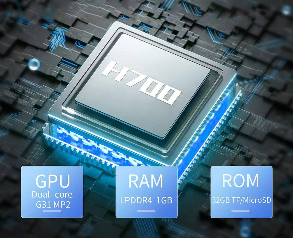 ANBERNIC RG CubeXX Game Console, 3.95-inch 720*720 IPS Screen, Linux 64-bit, 5G WiFi Bluetooth 4.2, Moonlight Streaming, 6.5 Hours of Playtime, RGB Light - Grey