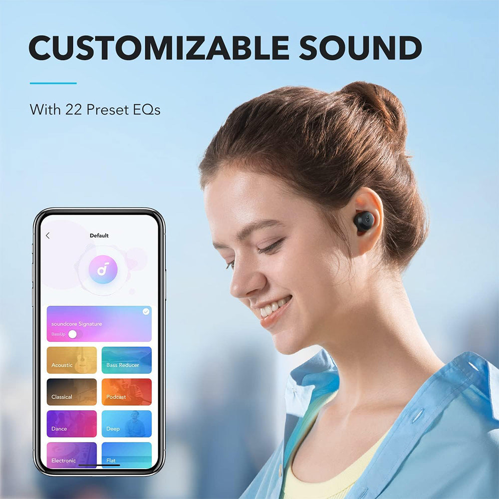 Anker Soundcore A25i TWS Earbuds, Bluetooth 5.3, App Control, Customized Sound, Up to 28 Hours Playtime