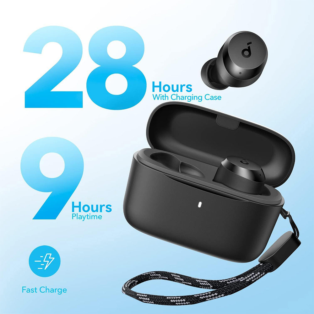 Anker Soundcore A25i TWS Earbuds, Bluetooth 5.3, App Control, Customized Sound, Up to 28 Hours Playtime
