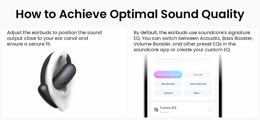 Anker Soundcore AeroFit 2 Open-ear Wireless Earbuds, Adjustable Ear Hooks, Bluetooth 5.4, Hi-Res Wireless Audio - Black