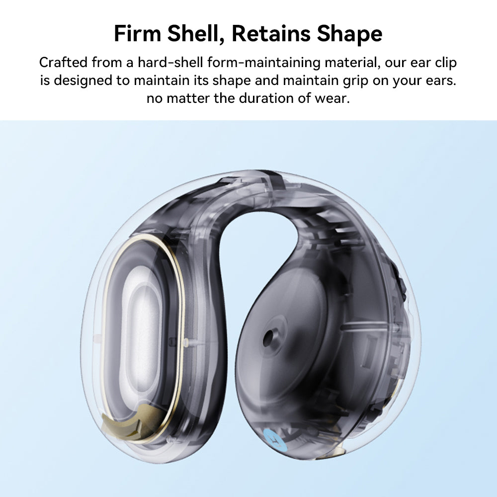 Anker Soundcore C30i Open-ear Clip-on Earbuds, Bluetooth 5.3, IPX4 Water-Resistant, Up to 30 Hours Playtime - White