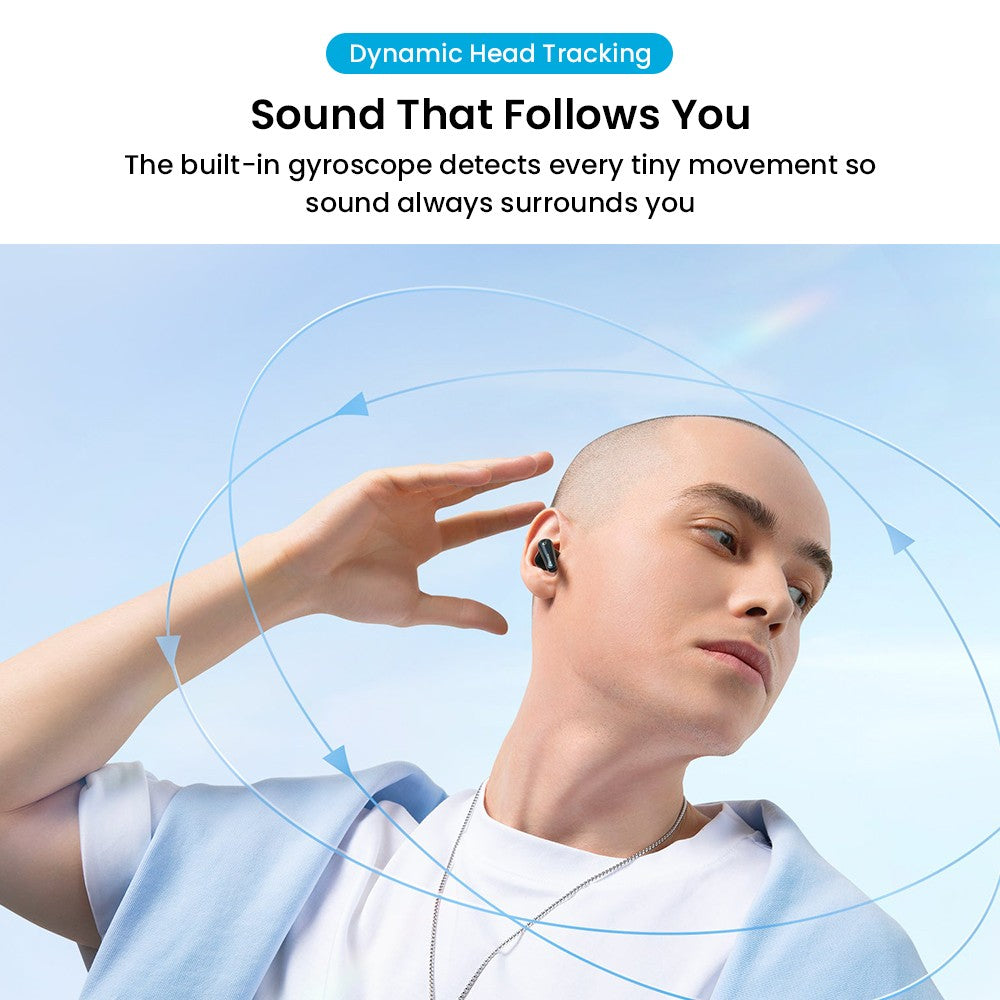 Anker Soundcore Liberty 4 True Wireless ANC Earbuds, Hi-Res Wireless Audio, Spatial Audio with Dual Modes, Heart Rate Sensor - Black