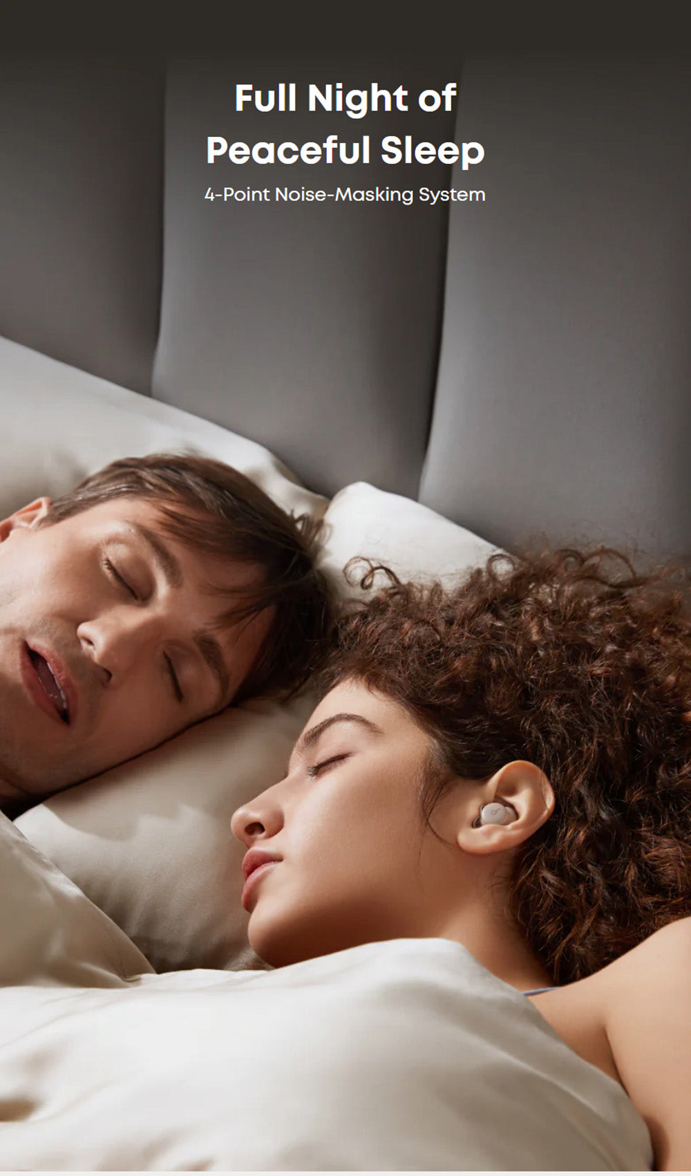 Anker Soundcore Sleep A20 Earbuds, Noise Blocking Sleep Earphones, Up to 80 Hours Playtime