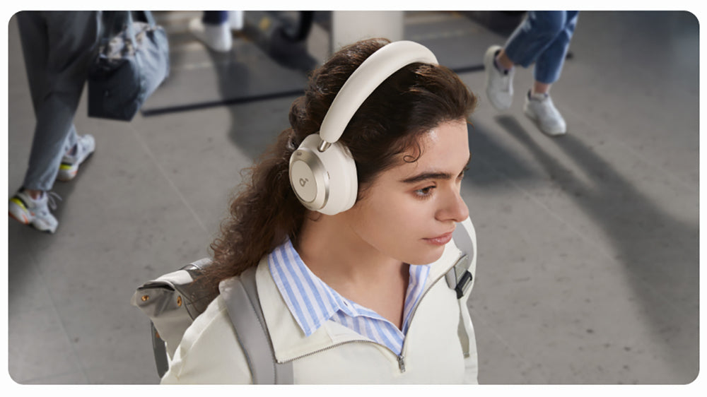 Anker Soundcore Space One Pro Headphones, Adaptive ANC, 40 Hours Playtime (ANC on), Hi-Res Wireless Audio, Ultra-Fast Charging - Black