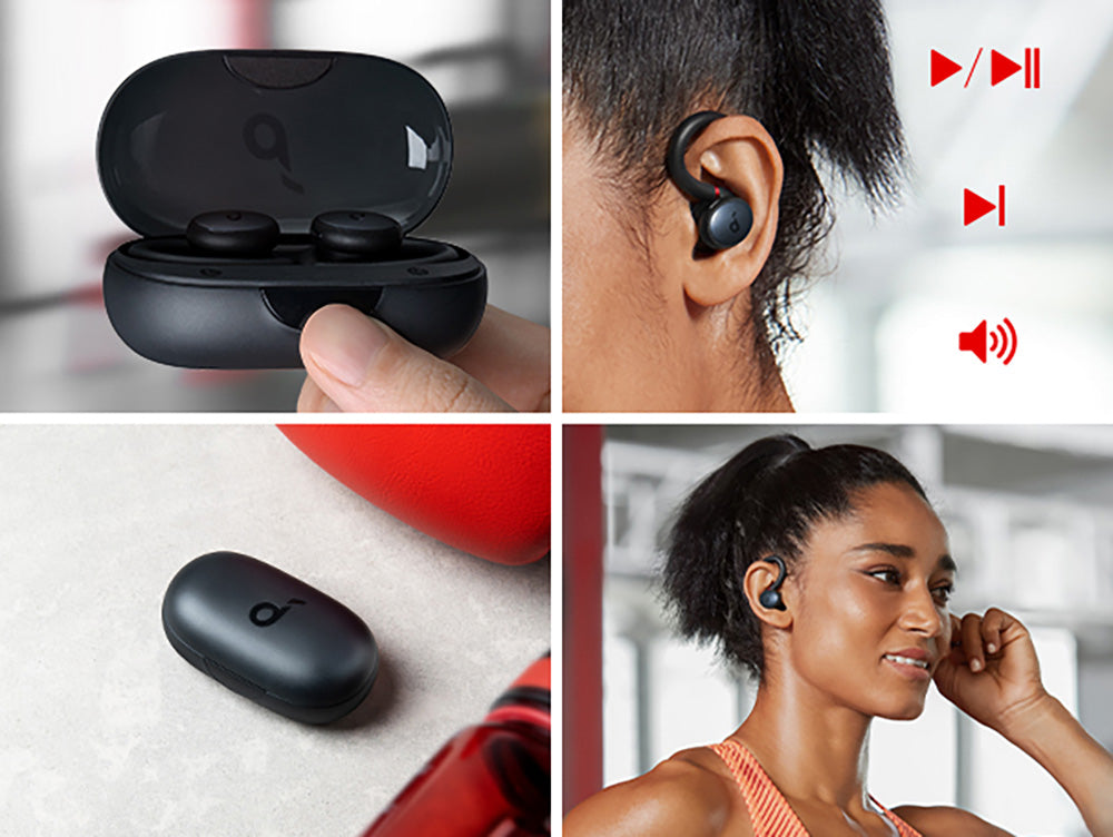 Anker Soundcore Sport X10 TWS Earbuds for Workout - Black