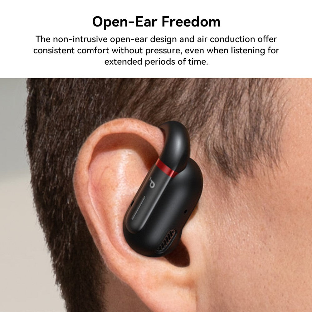 Anker Soundcore V30i Open-ear Earbuds, Ergonomic Ear Hooks, Bluetooth 5.3, App Control, Up to 36 Hours Playtime