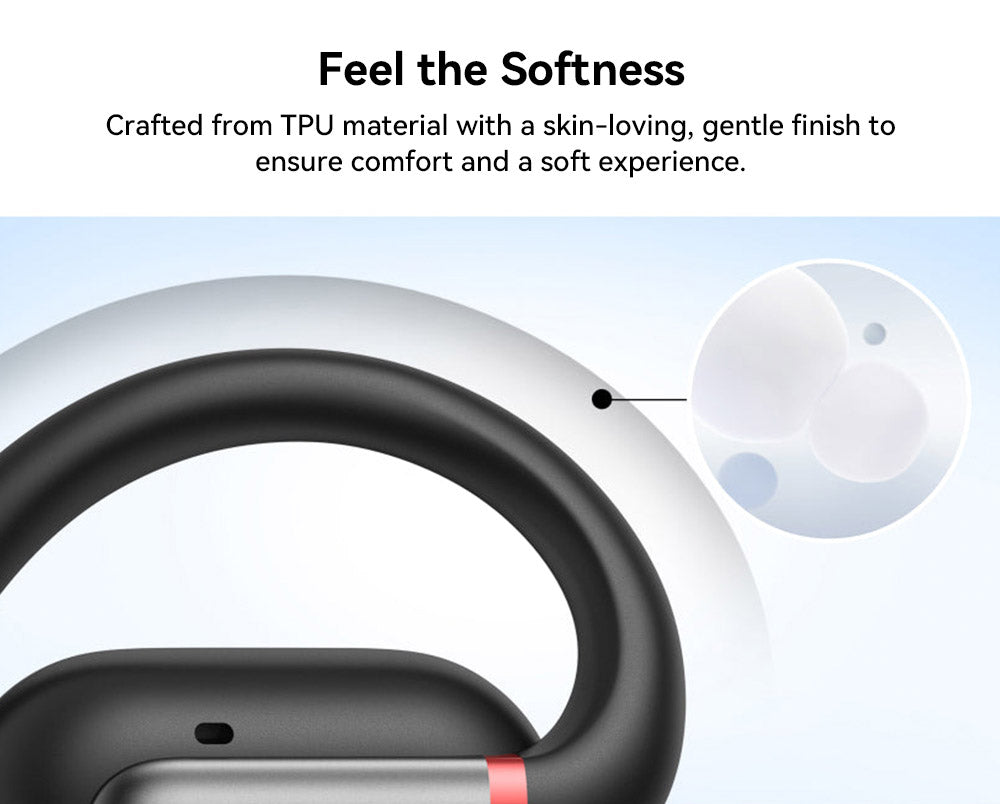 Anker Soundcore V30i Open-ear Earbuds, Ergonomic Ear Hooks, Bluetooth 5.3, App Control, Up to 36 Hours Playtime