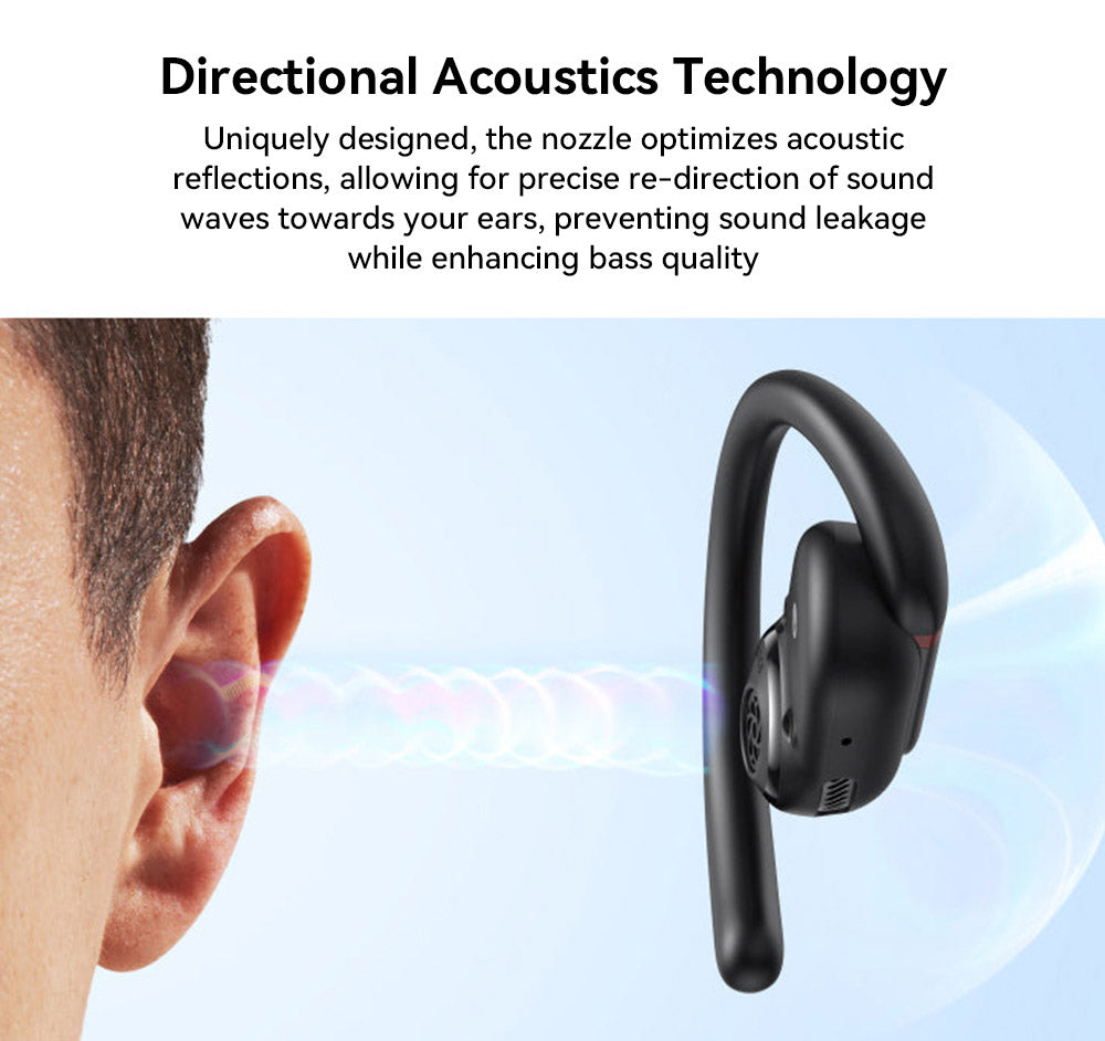 Anker Soundcore V30i Open-ear Earbuds, Ergonomic Ear Hooks, Bluetooth 5.3, App Control, Up to 36 Hours Playtime