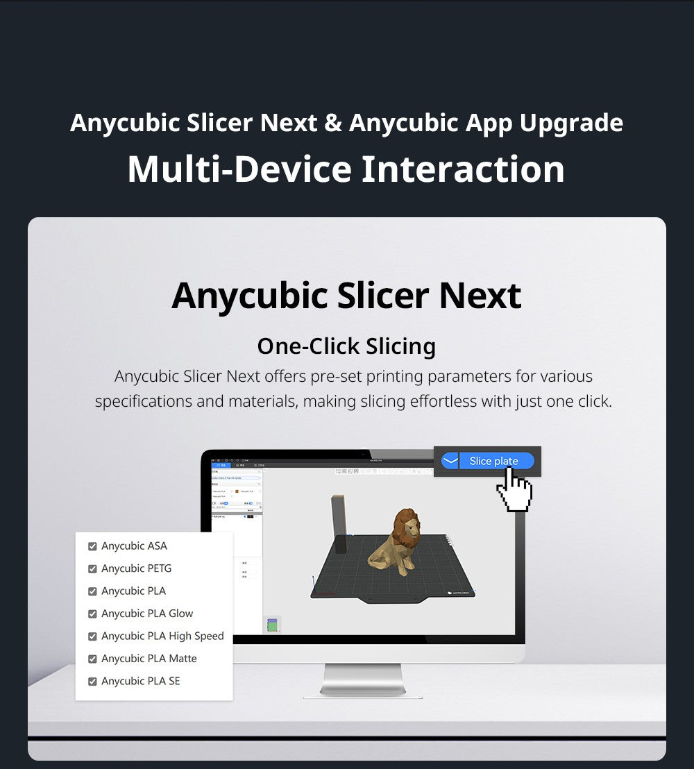 Anycubic Kobra 3 Max Combo 3D Printer, Up to 8-Color Printing, ACE Pro Color Engine, 600mm/s High-Speed Print, Auto-Leveling & Anti-Step Lost, 420*420*500mm