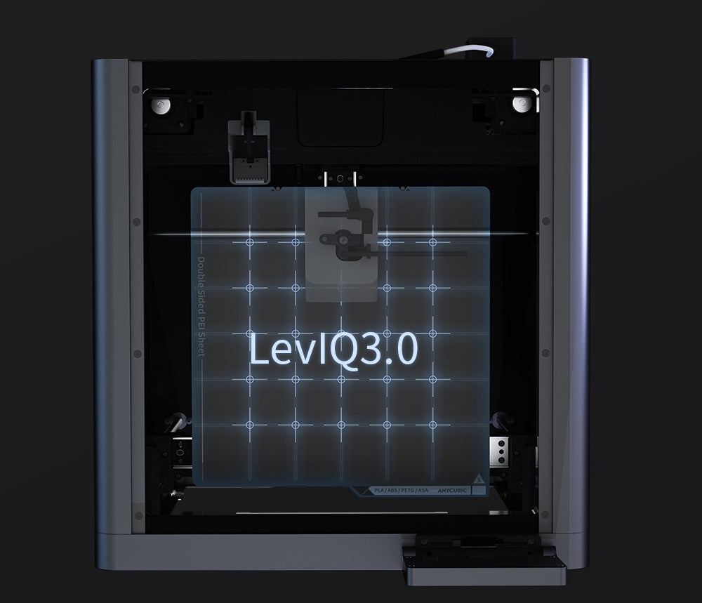 ANYCUBIC KOBRA S1 COMBO 3D Printer, Vibrant 8-Color Printing, 600mm/s Ultra-Fast Speed, Auto-leveling, 320°C Hotend, 44dB Ultra-Quiet, CoreXY Construction, 250*250*250mm