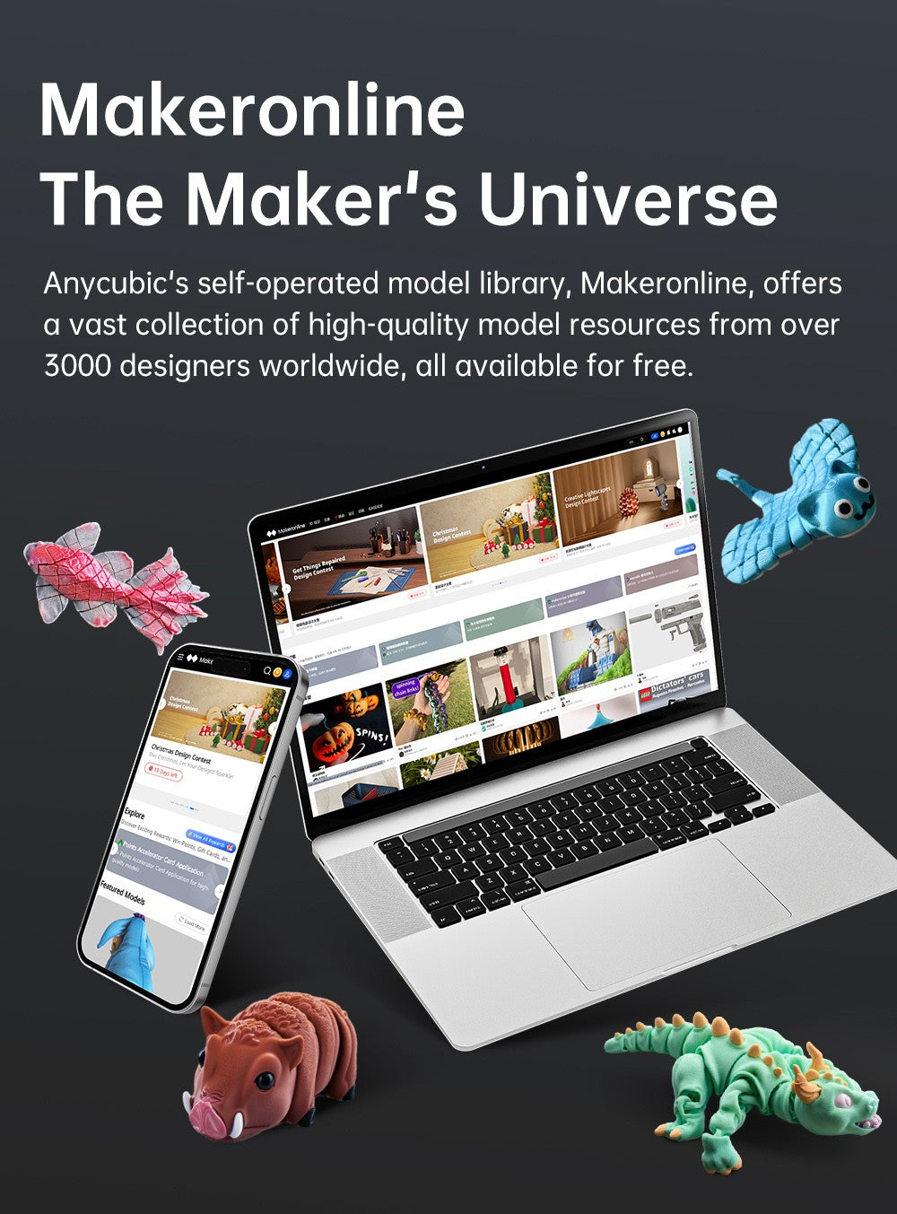 Anycubic Kobra S1 3D Printer, Enclosed CoreXY Construction, 600mm/s Ultra-Fast Print, Support Multi Color Printing with ACE Pro, 320℃ Hotend, 44dB Ultra-Quiet, 250*250*250mm