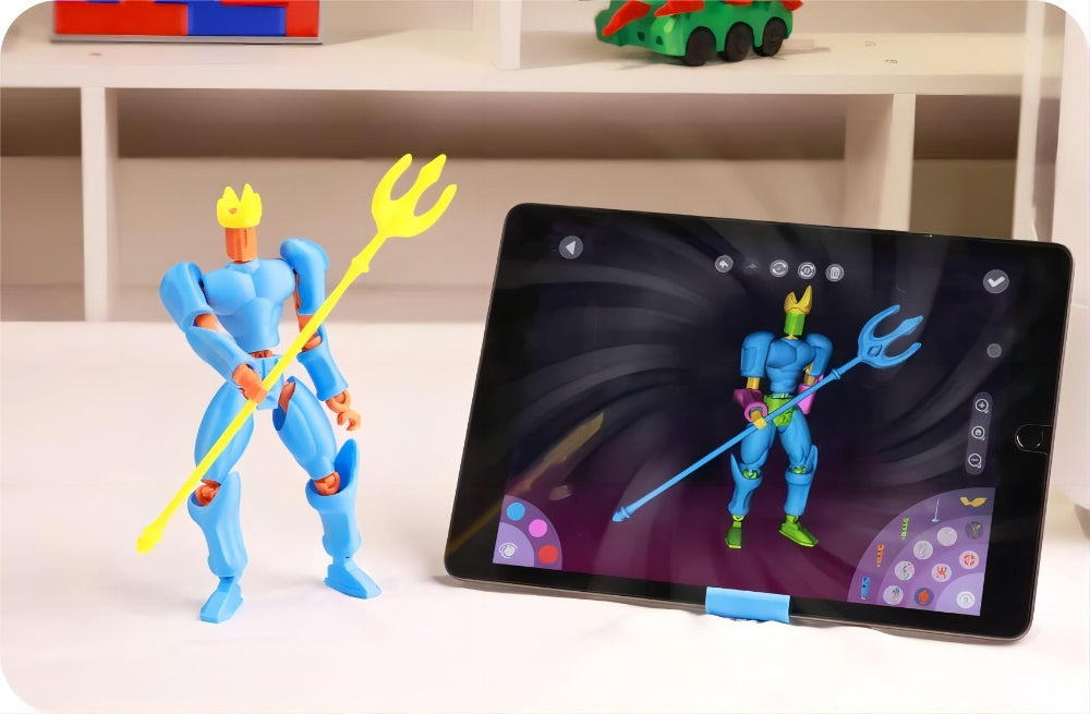 AOSEED X-MAKER 3D Printer for Kids and Beginners, 120 - 300 mm/s，Leveling-Free Bed, Wi-Fi Printing, Ultra Silent, App Control, PLA/ABS Filament Supported,150*150*150mm