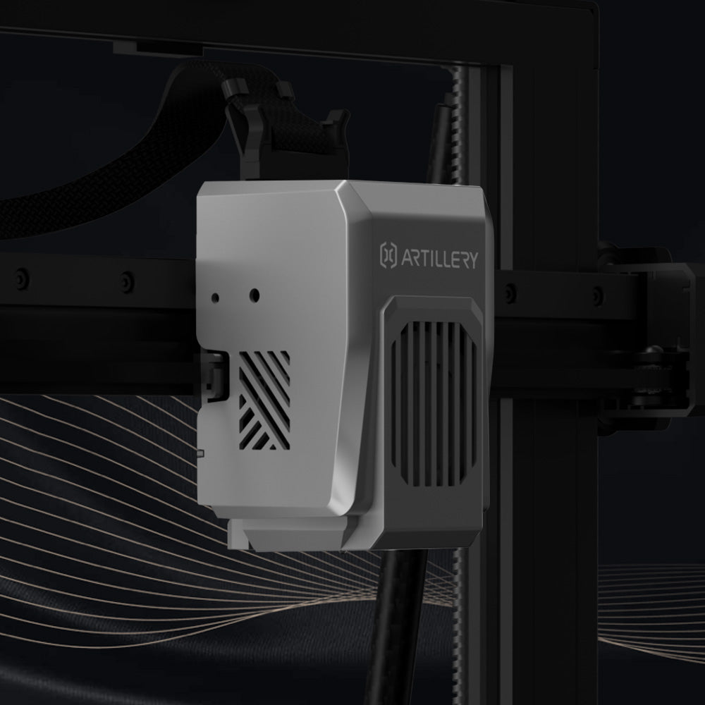 Artillery Sidewinder X4 Pro 3D Printer, 240*240*260mm, 500mm/s Printing Speed, X Y-axis Linear Rail, Direct Drive Extruder, 81 Points Auto Levelling, Double Pull Rod, Auto Cleaning Nozzle