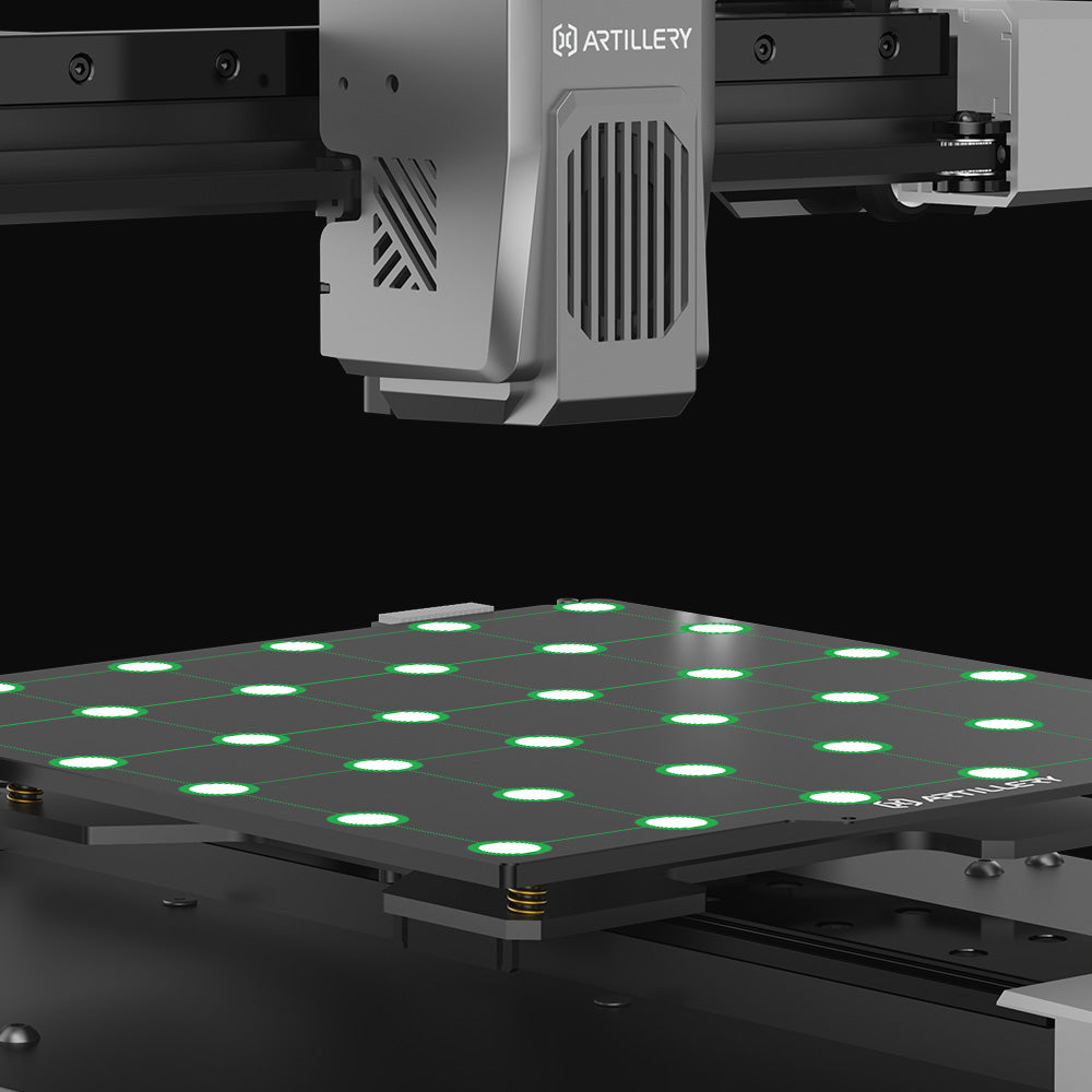 Artillery Sidewinder X4 Pro 3D Printer, 240*240*260mm, 500mm/s Printing Speed, X Y-axis Linear Rail, Direct Drive Extruder, 81 Points Auto Levelling, Double Pull Rod, Auto Cleaning Nozzle