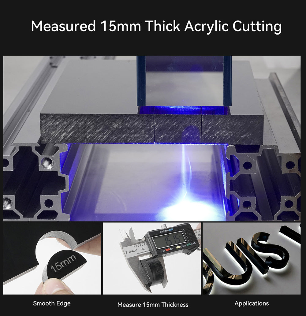 ATOMSTACK A10 Pro 10W Laser Engraver Cutter, 0.01mm High Accuracy, Fixed-Focus, Dual Compression Spot, 410*400mm