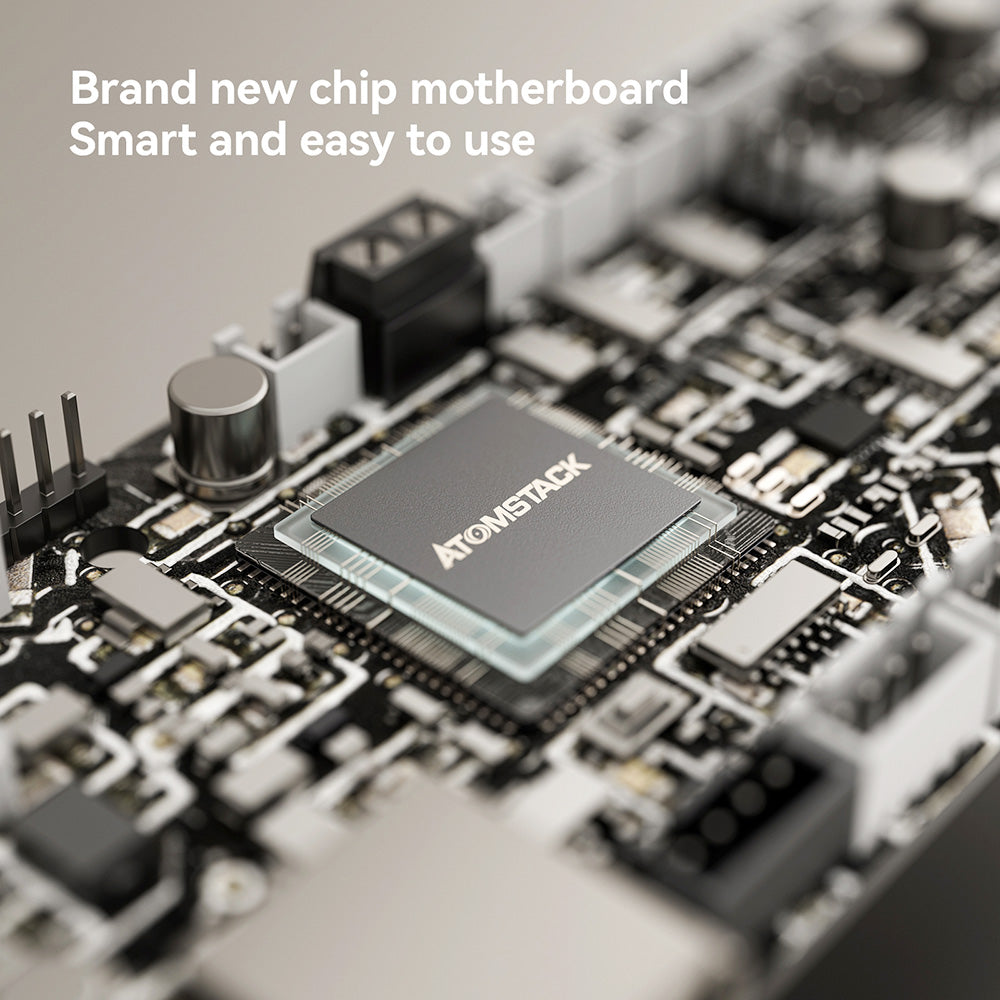 ATOMSTACK A12 PRO 12W Laser Engraver Cutter, Fixed Focus, 0.02mm Engraving Precision, 600mm/s Engraving Speed, 32-bit Motherboard, Cross Laser Positioning, App Control, 365x305mm