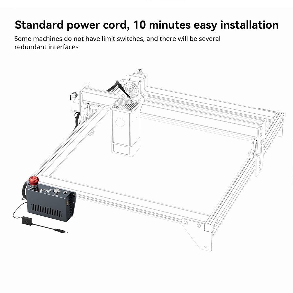 ATOMSTACK AIC1 Auto Air Assist Control System, WiFi Offline Work, 32-bit Motherboard, for S30 Pro/S20 Pro/A5 Pro/ A5 Pro+ Laser Engraver