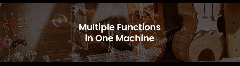 ATOMSTACK Hurricane CO2 Class1 Laser Engraver Cutter, 55W Power, 0.01mm Precision, 600mm/s Engraving Speed, 500*300mm, Visible Red-Light Indicator, 5MP Camera, Auto Fire Extinguisher, Smoke Exhaust System