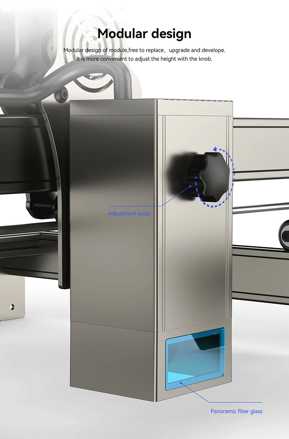 ATOMSTACK S20 Pro 20W Laser Engraver Cutter with Air Assist Kits, Focus Free, Quad-core Diode Laser, Offline Engraving - US