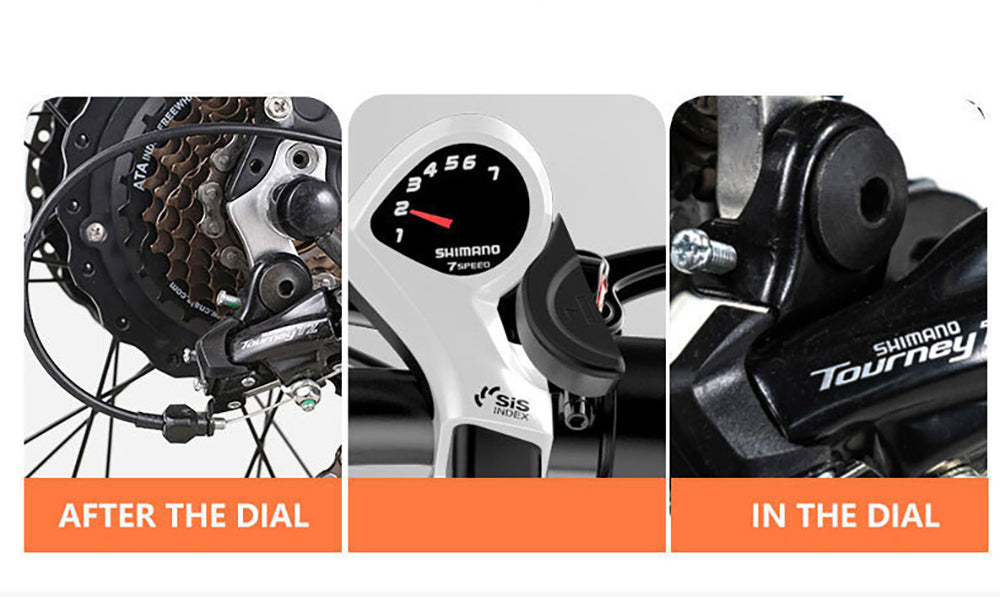 AVAKA BZ20 PLUS Electric Bike Foldable 20*3.0 Inch Fat Tires 500W Brushless Motor 25Km/h Max Speed 48V 18.2Ah Battery 100Km Range 120KG Max Load Dual Disc Brake Shimano 7-Speed Gear IP54 Waterproof LCD Display One-piece wheel - Black