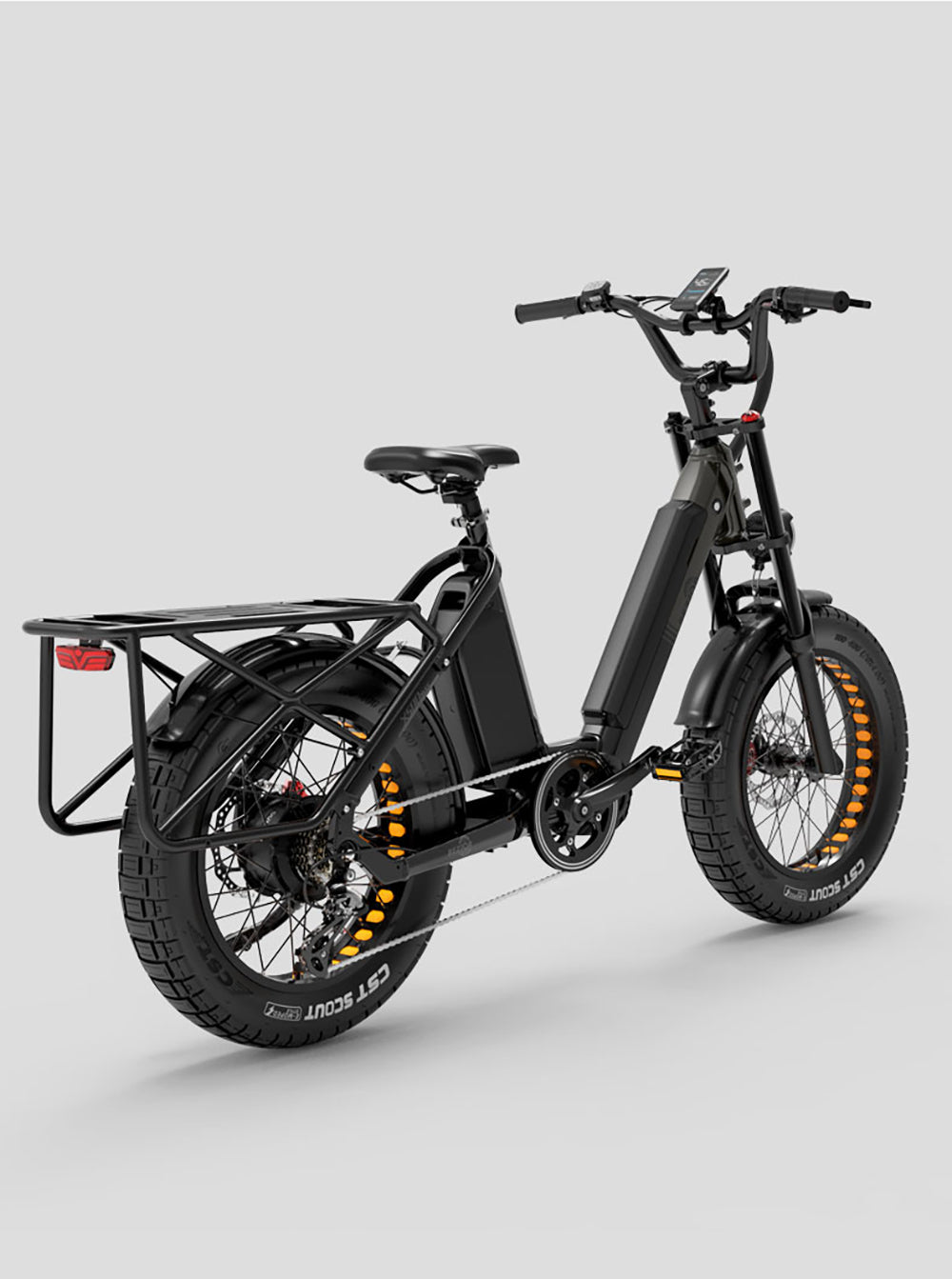Bezior X500 MAX Electric Mountain Bike, 750W Bafang Motor, 48V 37.5Ah Removable Battery, 20*4.0 Inch Fat Tire, 48km/h Max Speed, 220km Range, Front Spring Fork, Hydraulic Disc Brakes, Shimano 7-Speed,