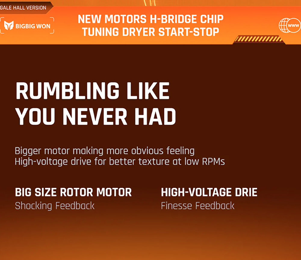 BIGBIG WON GALE HALL Wireless Game Controller, 3 Connection Modes, Hall Joysticks & Triggers, Compatible with Switch / PC / iOS / Android