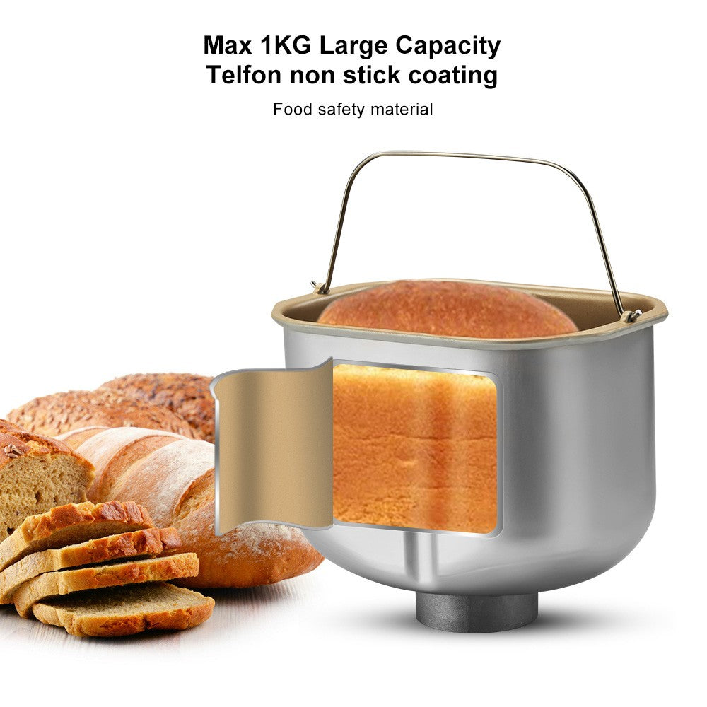 Biolomix BBM013 Stainless Steel 19 In 1 Automatic Bread Maker