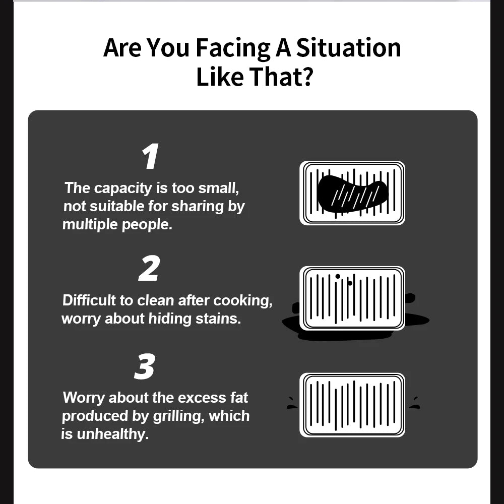 BioloMix BCG02D 2000W Electric Contact Grill, Removable/Reversible & Non-stick Plates, Smokeless, LCD Display & Digital Control, Opens 180 Degree