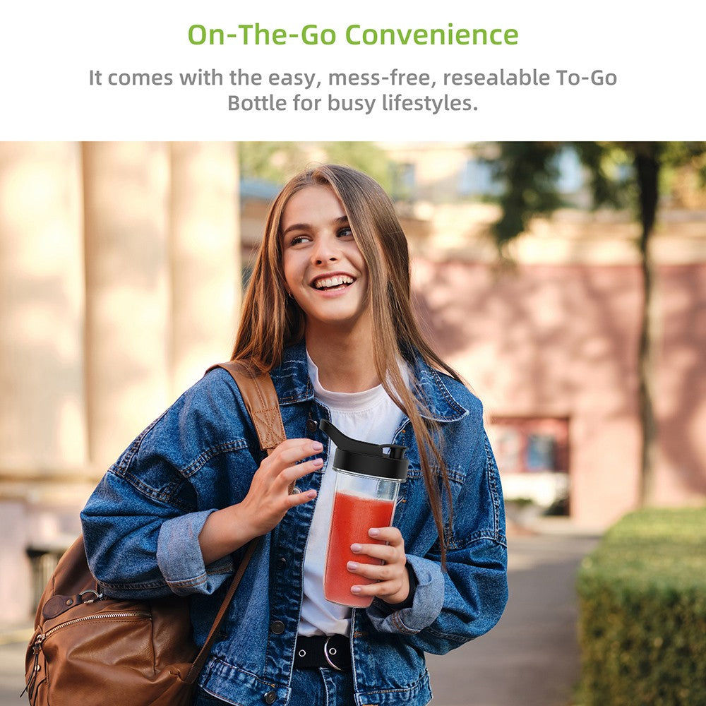 BioloMix SF701 1300W Smoothie Blender with 1.5L Glass Jar, 2 Speed Settings, Pulse Function