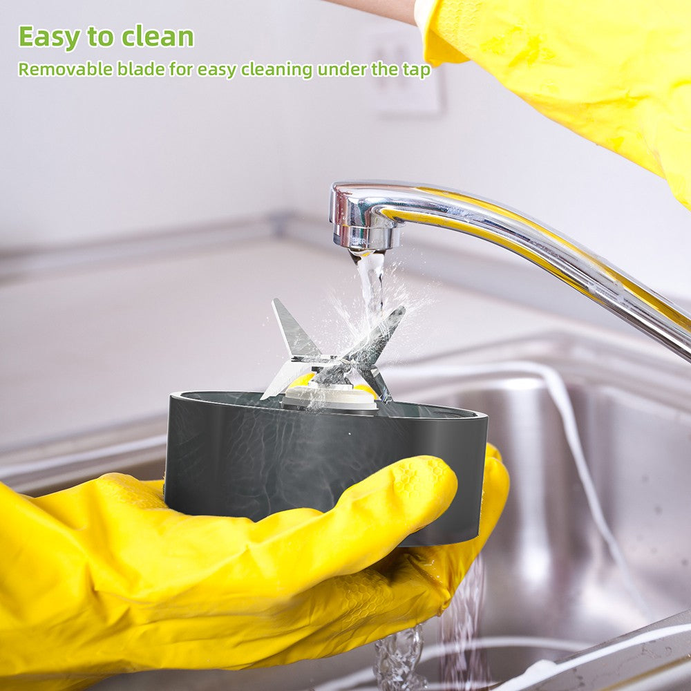 BioloMix TB23M 3-in-1 Multifunctional Food Processor, 700W Portable Juicer, Personal Blender, Meat Grinder, Coffee Spice Grinder, Meat Chopper, Smoothies, Fruits Mixer