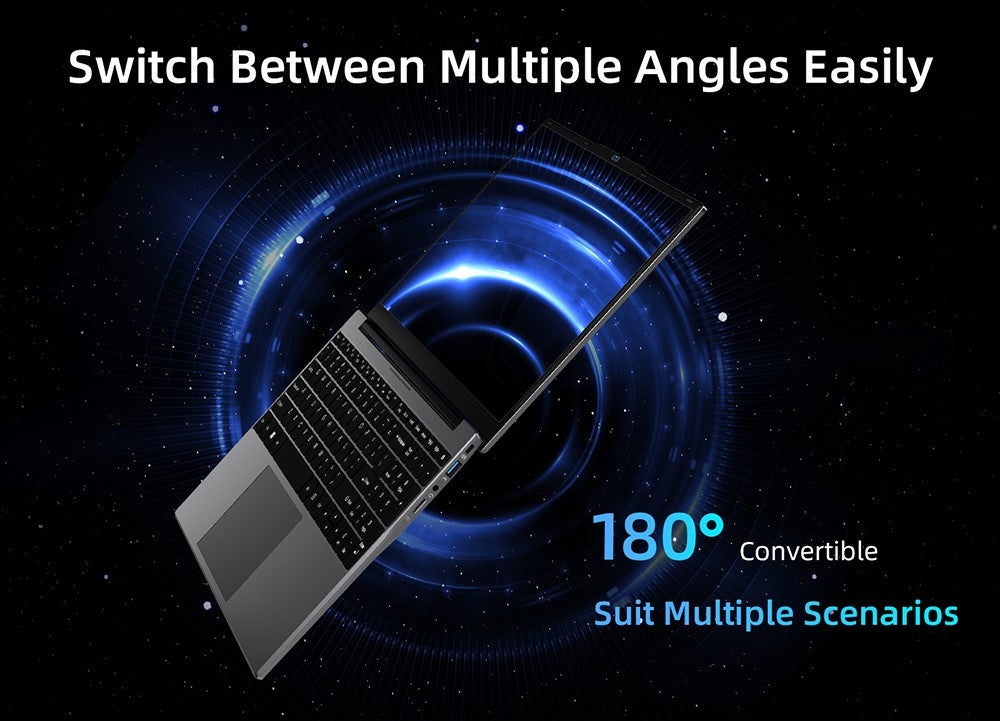 BMAX X15 Pro Laptop, 15.6 inch 1920*1080 IPS Screen, Intel N95 4 Cores Max 3.4GHz, 16GB RAM 512GB SSD, WiFi 5 Bluetooth 5.0, 5000mAh Battery, 1*Type-C, 2*USB3.2, 1*Mini HDMI, 1*Micro SD Slot, 1*Headset Jack, Full-size Keyboard