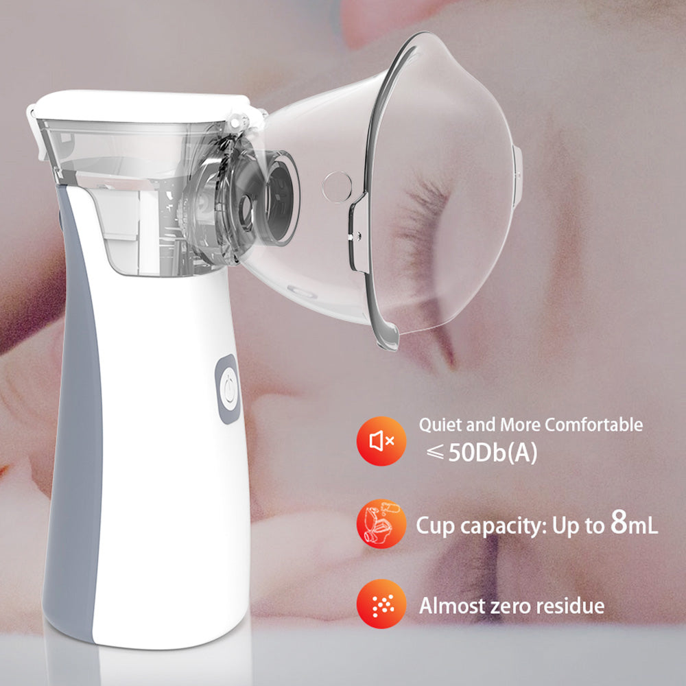 BOXYM N2 Portable Nebulizer for Asthma COPD Household for Kids and Adults