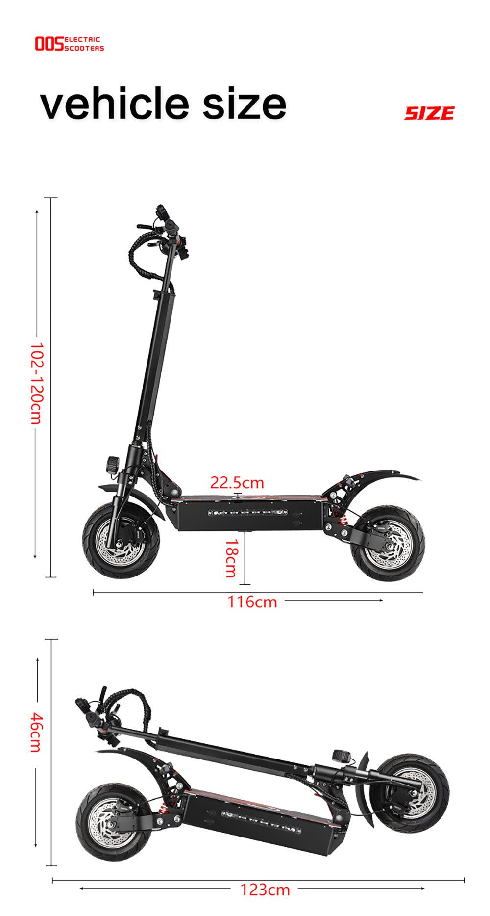 BOYUEDA Q7 Pro Electric Scooter, 2*1600W Motor, 52V 19AH Battery, 10-inch Tire, 70km/h Max Speed, 70km Range, Dual Hydraulic Disc Brakes, Front Hydraulic Shock Absorber & Rear Spring Shock Absorber, APP Control
