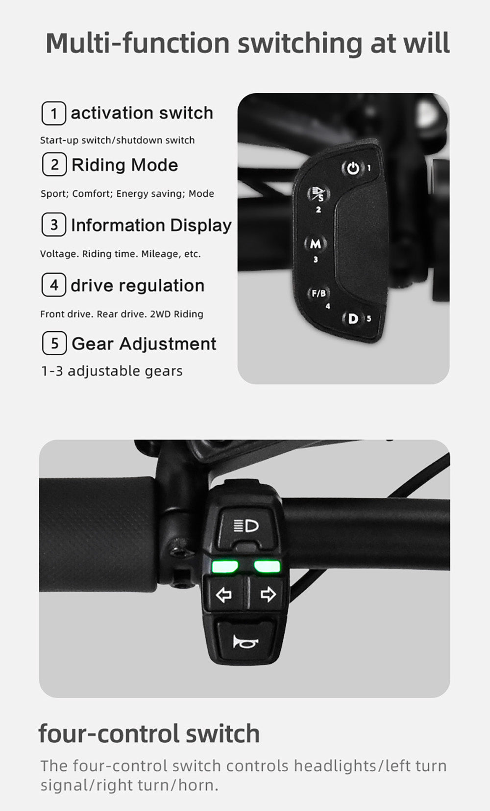 BOYUEDA Q7 Pro Max Electric Scooter, 1600W*2 Motor, 52V 28AH Battery, 10-inch Tire, 70km/h Max Speed, 110km Range, Dual Hydraulic Disc Brakes, Front Hydraulic Shock Absorber & Rear Spring Shock Absorber, LCD Display