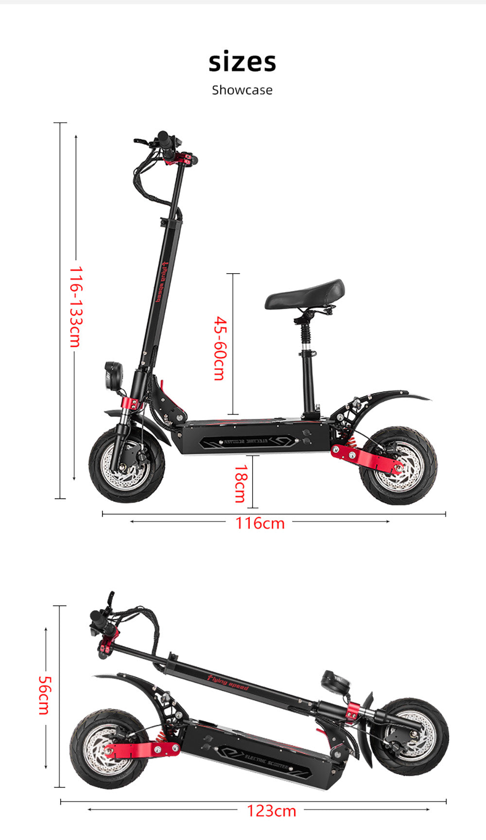 BOYUEDA Q7 Pro Max Electric Scooter, 1600W*2 Motor, 52V 28AH Battery, 10-inch Tire, 70km/h Max Speed, 110km Range, Dual Hydraulic Disc Brakes, Front Hydraulic Shock Absorber & Rear Spring Shock Absorber, LCD Display