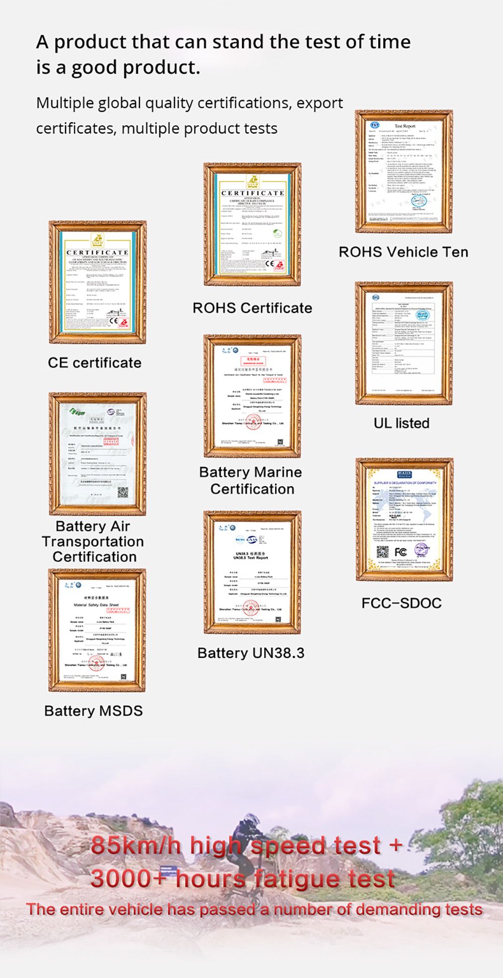 BOYUEDA S3-11 Electric Scooter, 2*3000W Motor, 60V 38AH Battery, 11-inch Tire, 85km/h Max Speed, 120km Range, Dual Hydraulic Disc Brakes, Hydraulic Shock Absorber, LCD Display