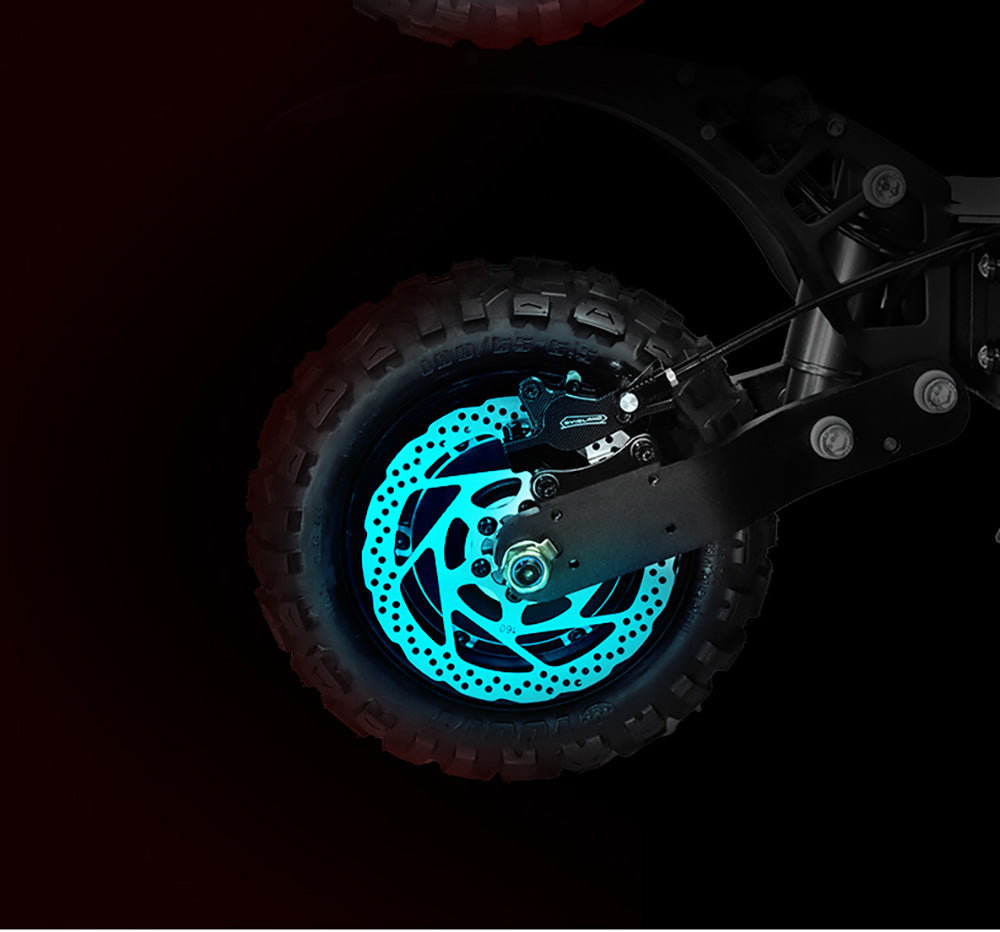 BOYUEDA S3-11 Electric Scooter, 2*3000W Motor, 60V 38AH Battery, 11-inch Tire, 85km/h Max Speed, 120km Range, Dual Hydraulic Disc Brakes, Hydraulic Shock Absorber, LCD Display