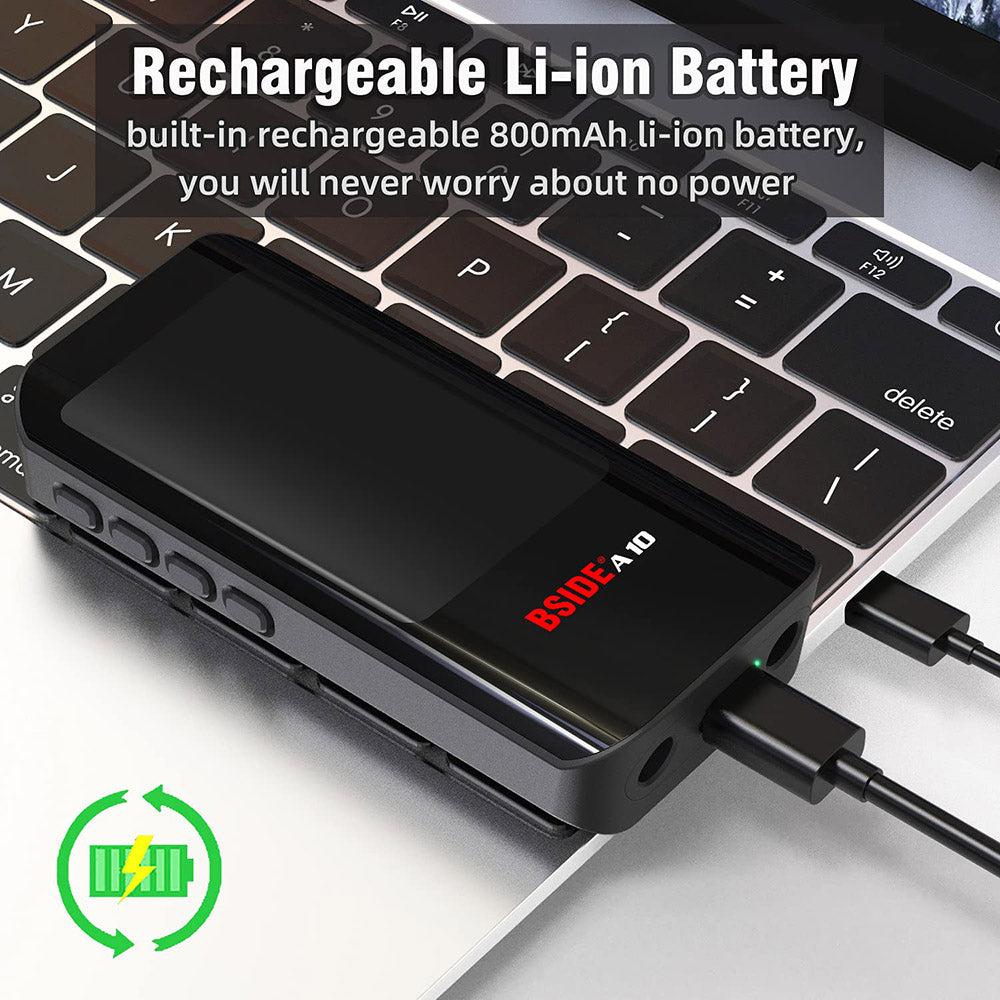 BSIDE A10 Smart Digital Multimeter, 9999 True RMS EBTN Color Display, DC AC Voltage Capacitance Ohm Diode NCV Hz Live Wire Tester