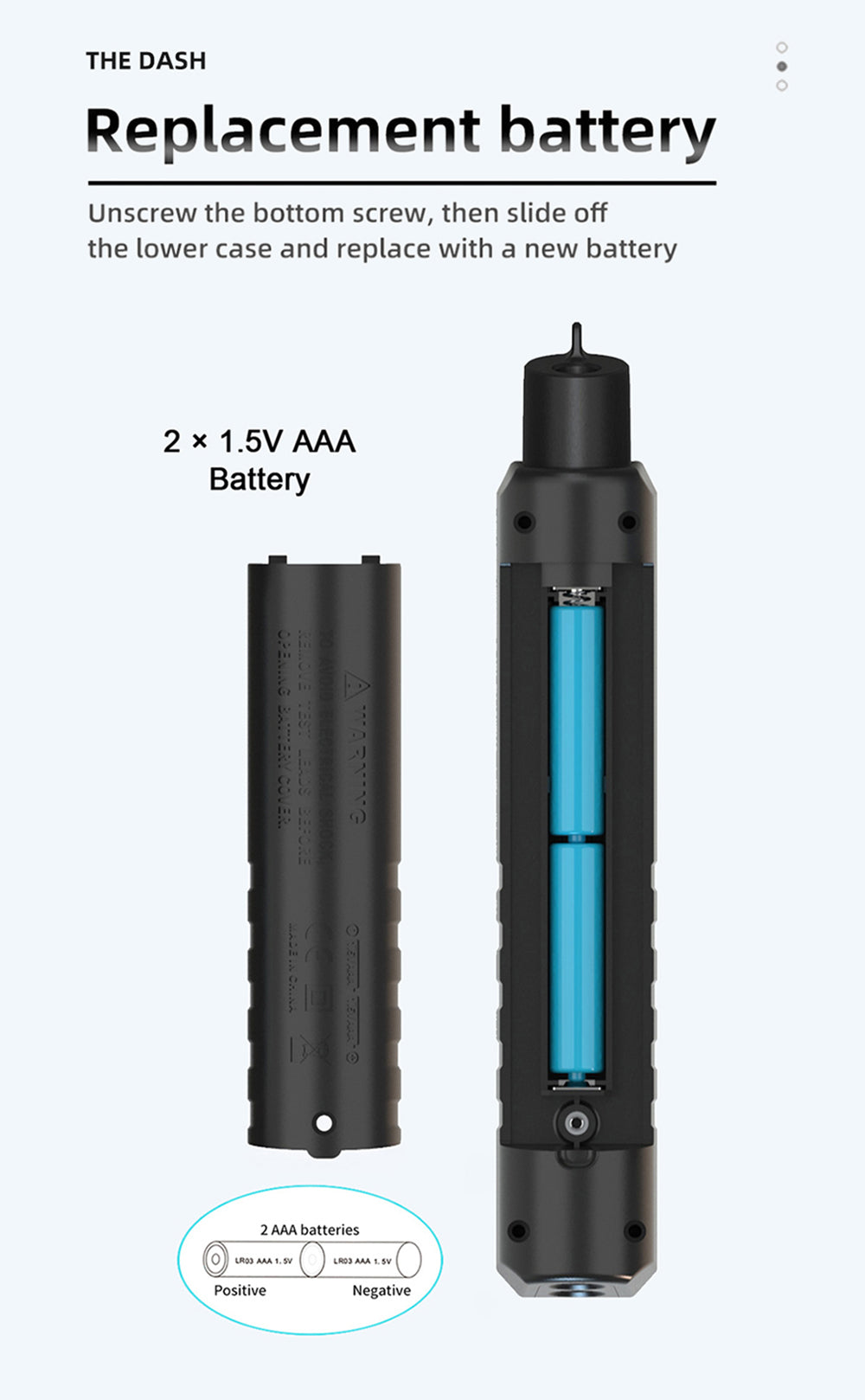 BSIDE A40 Intelligent Digital Multimeter, Infrared Temperature-testing, Non-Contact Electric Volt Pen, AC DC Dual Mode Thermometer, NCV VFC Alarm, Live Wire Check, Black - No Batteries