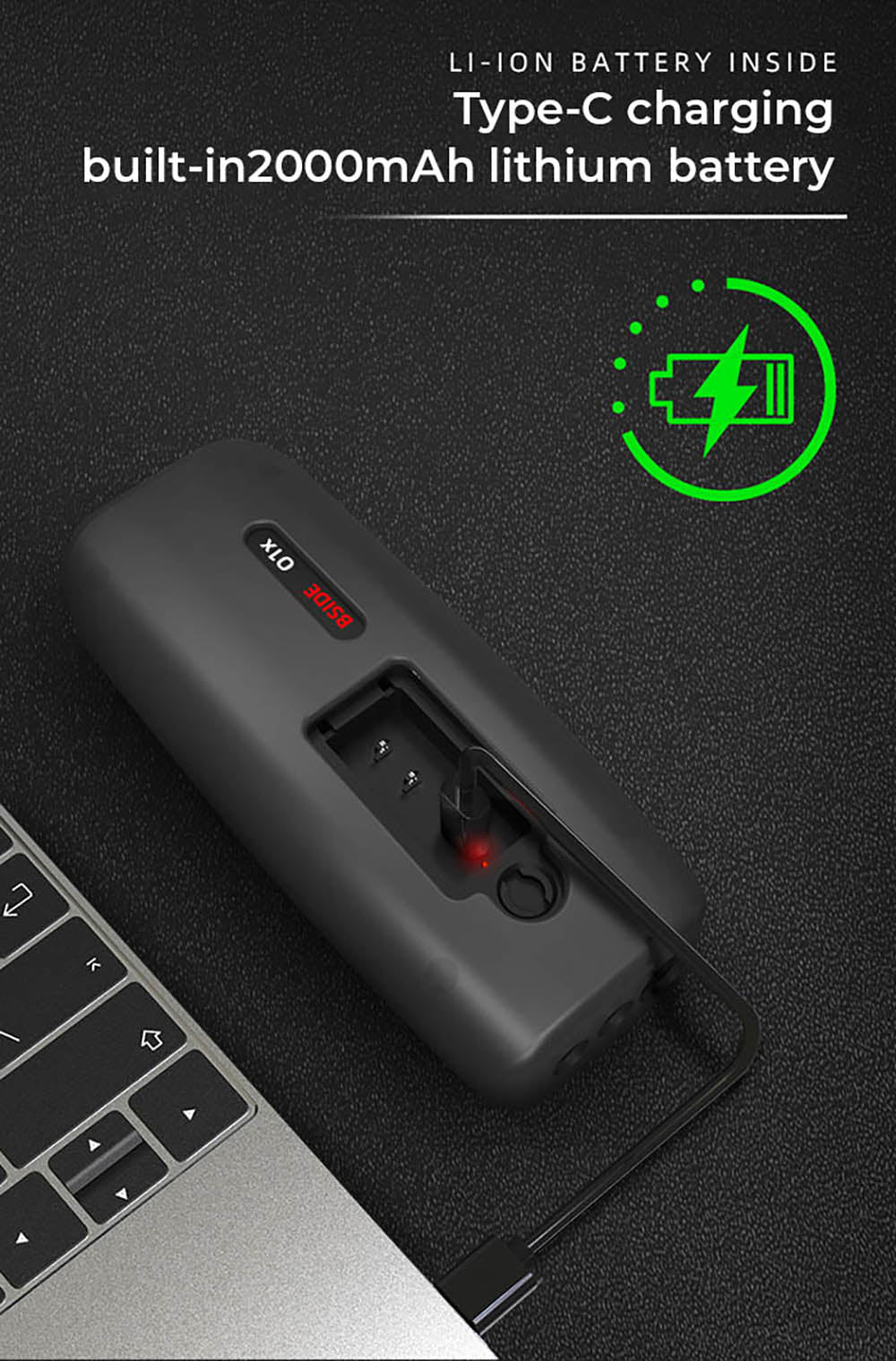 BSIDE O1X 3 in 1 Oscilloscope Multimeter Electric Pen, 10MHz Bandwidth, 2.8 inch TFT Color Screen, 2000mAh Lithium Battery, LED Flashlight