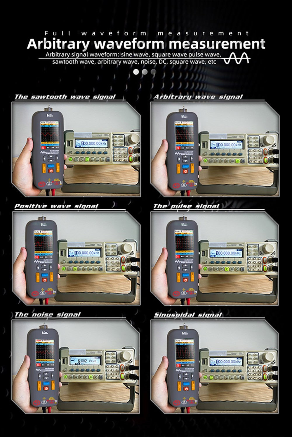 BSIDE O1X 3 in 1 Oscilloscope Multimeter Electric Pen, 10MHz Bandwidth, 2.8 inch TFT Color Screen, 2000mAh Lithium Battery, LED Flashlight