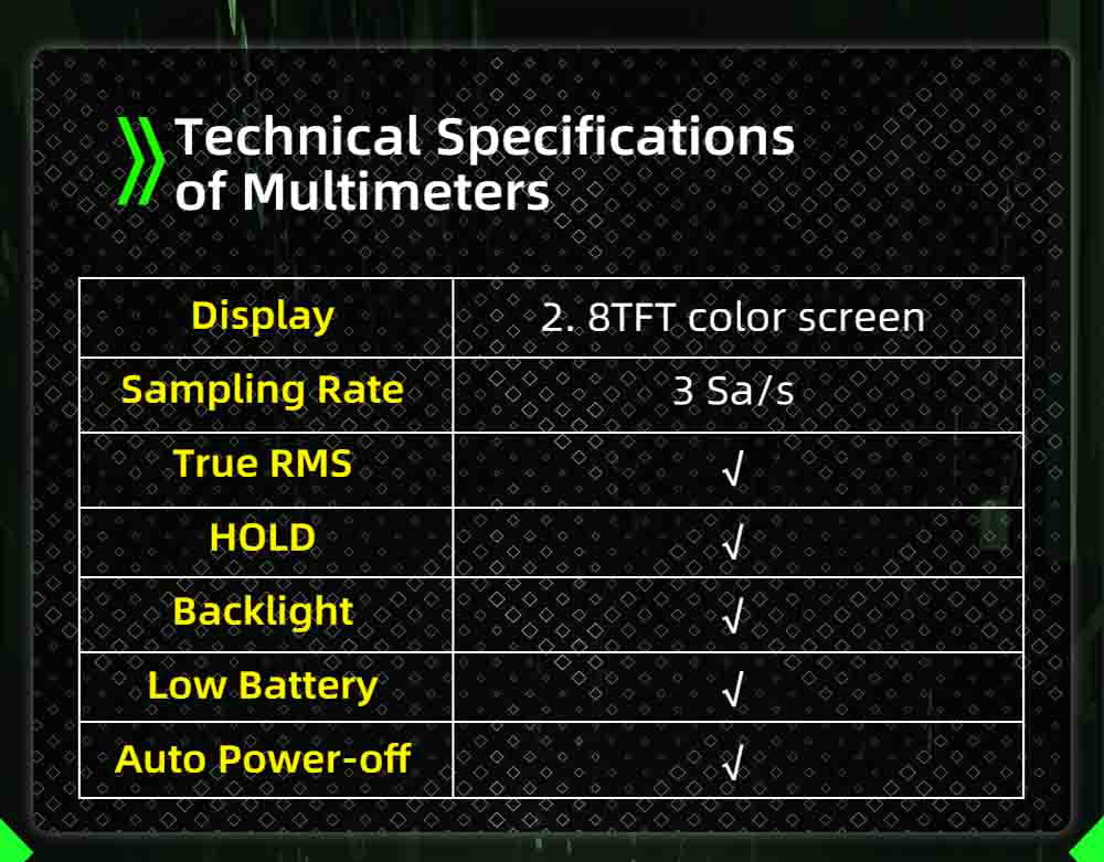 BSIDE OT2 Handheld Digital Oscilloscope Multimeter, 10MHz Bandwidth with 48MSa/s Sampling Rate, 2.8-inch LCD Screen