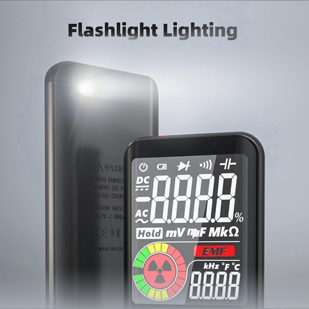 BSIDE S20 Electromagnetic Radiation Detector, Intelligent Multimeter, Color Screen, 9999 Counts, Auto Range, High precision Meter Radiation Monitor