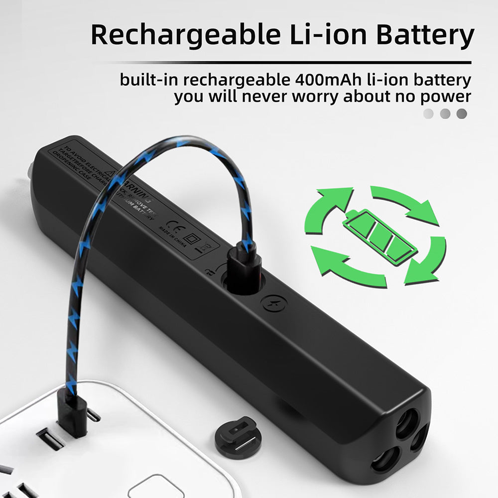 BSIDE S6X Intelligent Multimeter, EBTN Color Screen, Pen Type Voltage Current Capacitance Nai Multimeter, Rechargeable 400mAh Li-ion Battery