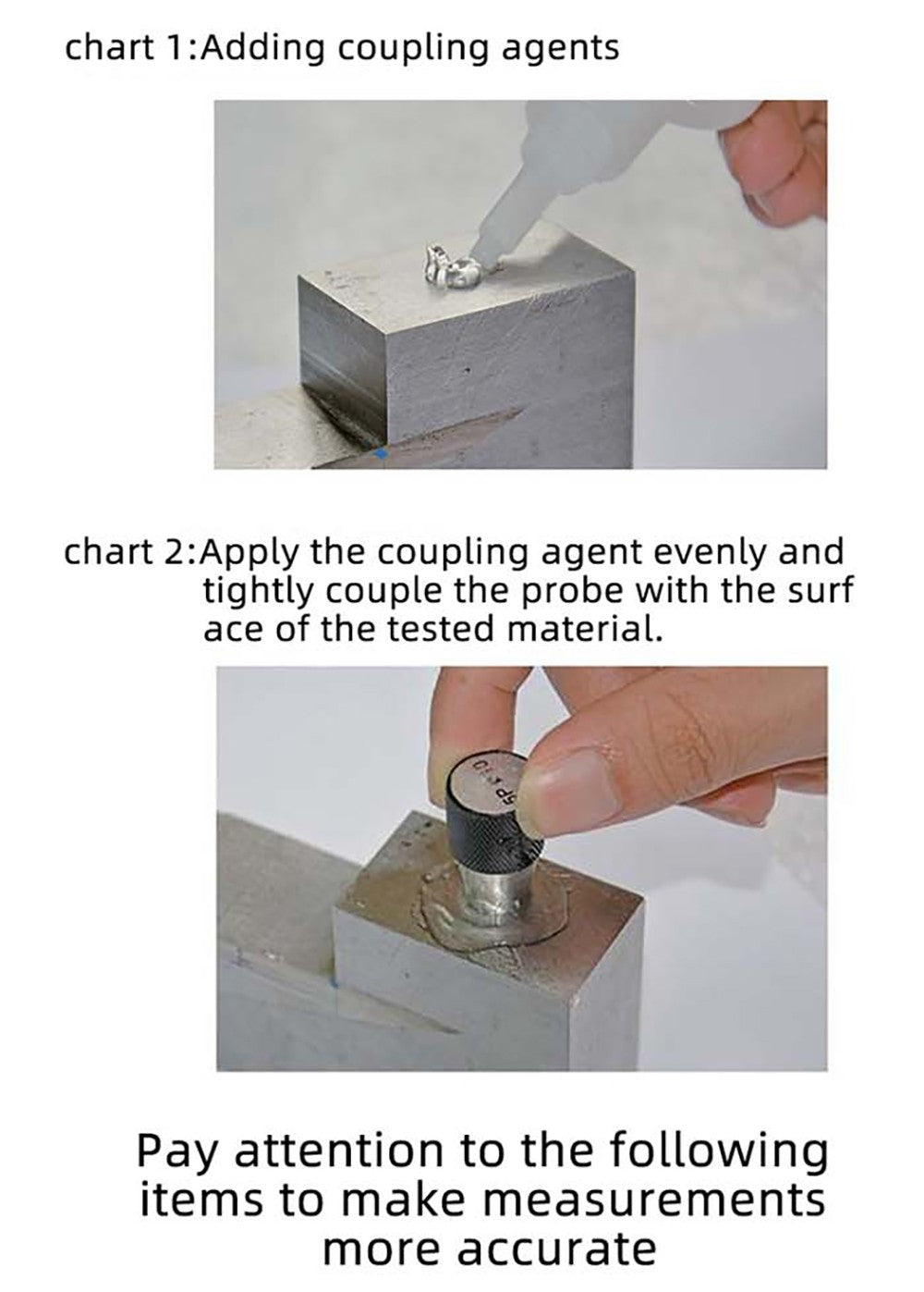 BSIDE T7 Ultrasonic Thickness Gauge, 0.01-300mm Measuring Range, 2.8inch TFT Color Screen, with Flashlight Function, 2000mA Lithium Battery, Grey