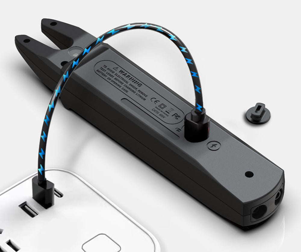 BSIDE U0 Digital Clamp Multimeter, Electrical Test Pen, 6000 Counts, True RMS U-Type Meter, Color Screen