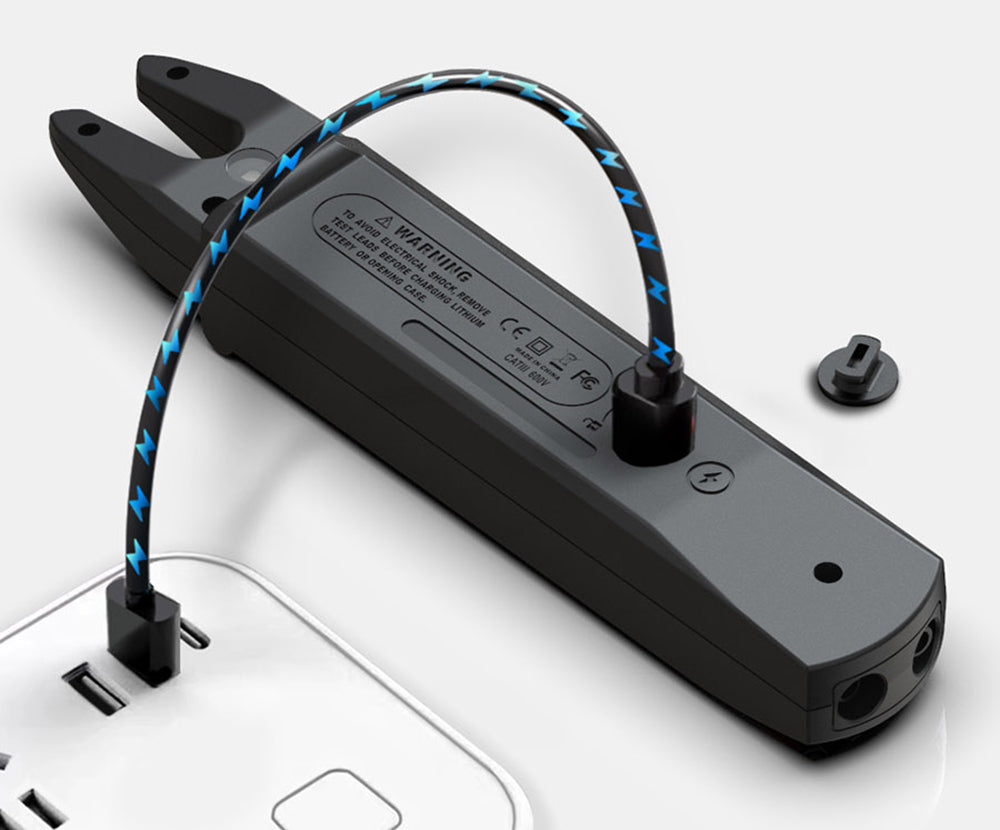 BSIDE U1 Digital Clamp Multimeter, Electric Tester Pen, Bright LED Flashlight, DC AC 100A Pliers, T-RMS Current