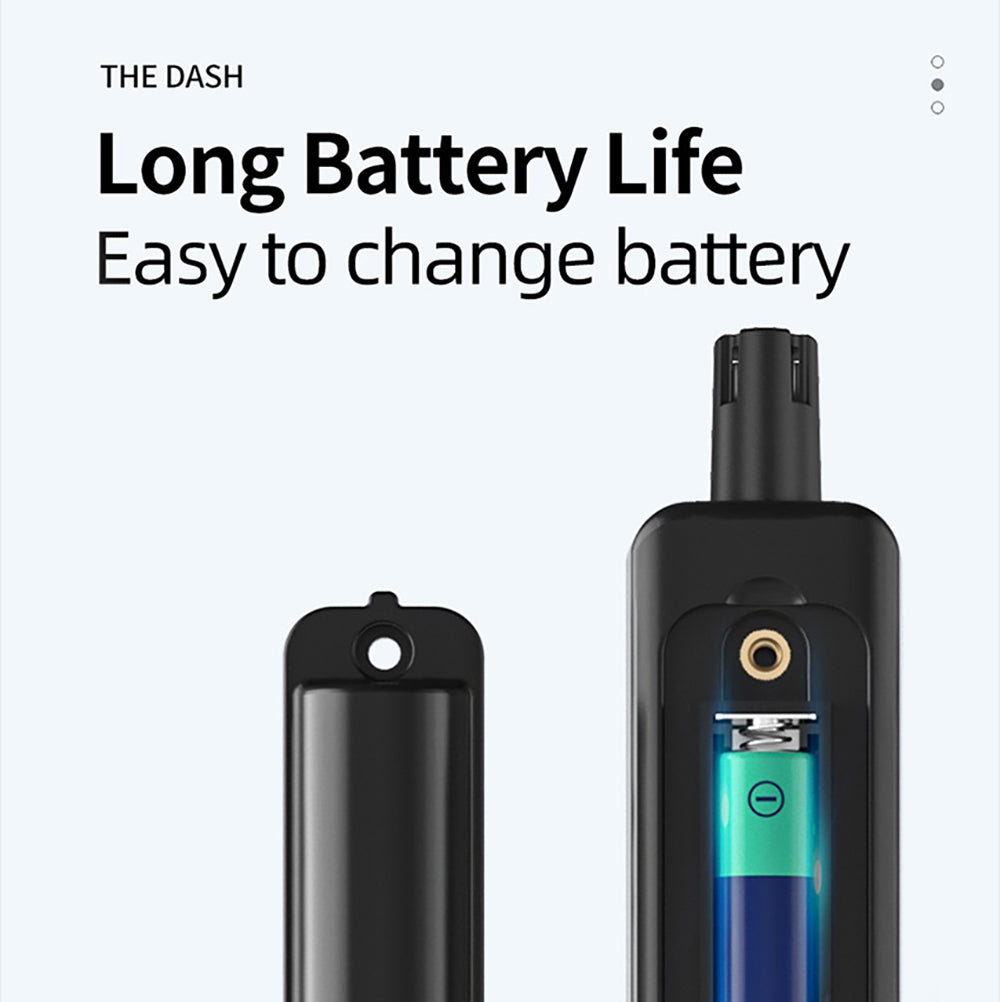 BSIDE X4A Digital Hygrometer Gas Detector, Combustible Gas Analyzer, Temperature and Humidity Tester, with Audible and Visual Alarm, LCD Display, No Batteries, with Bag